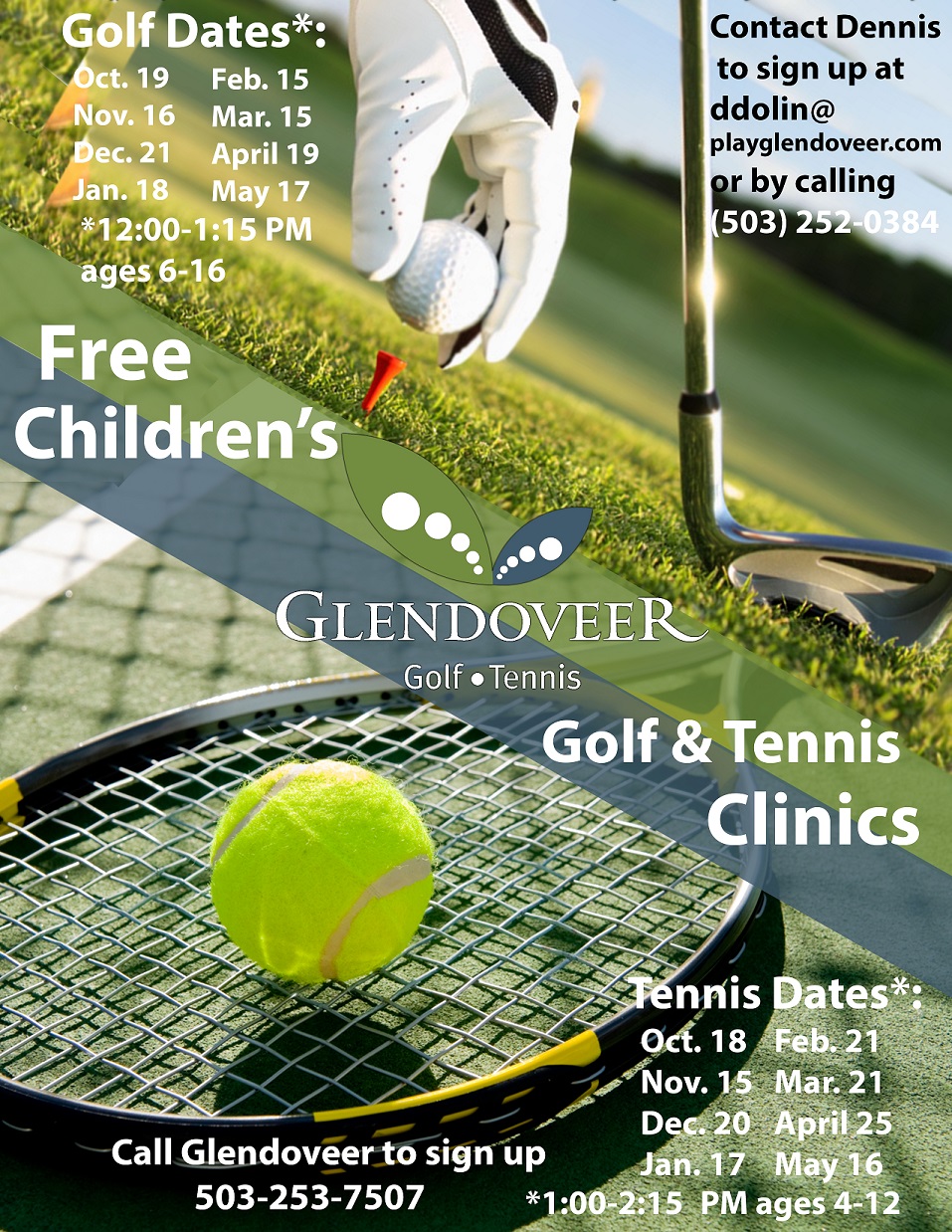 Golf-Tennis Clinics Glendoveer Golf