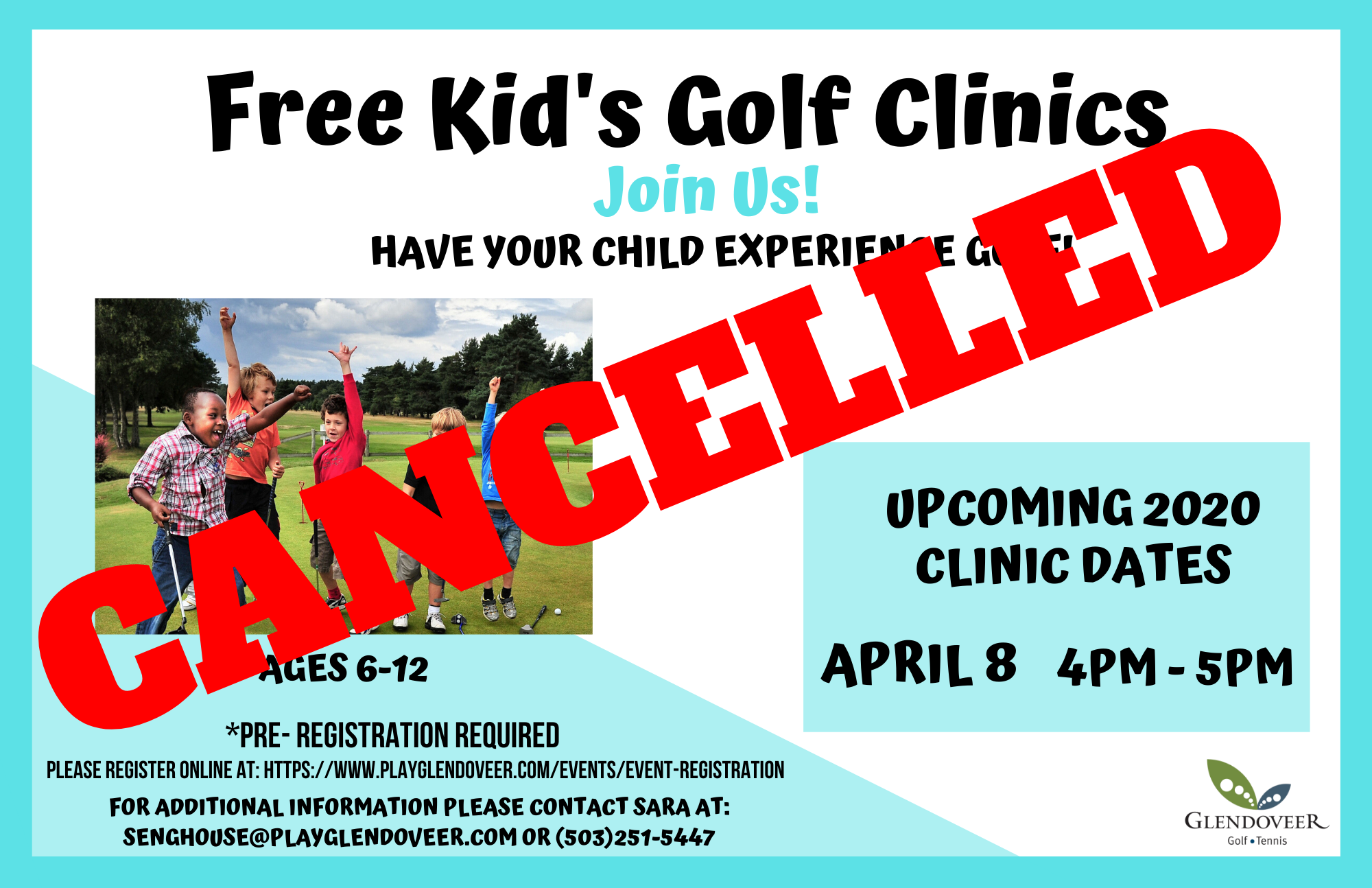 Free Kids Golf Clinics