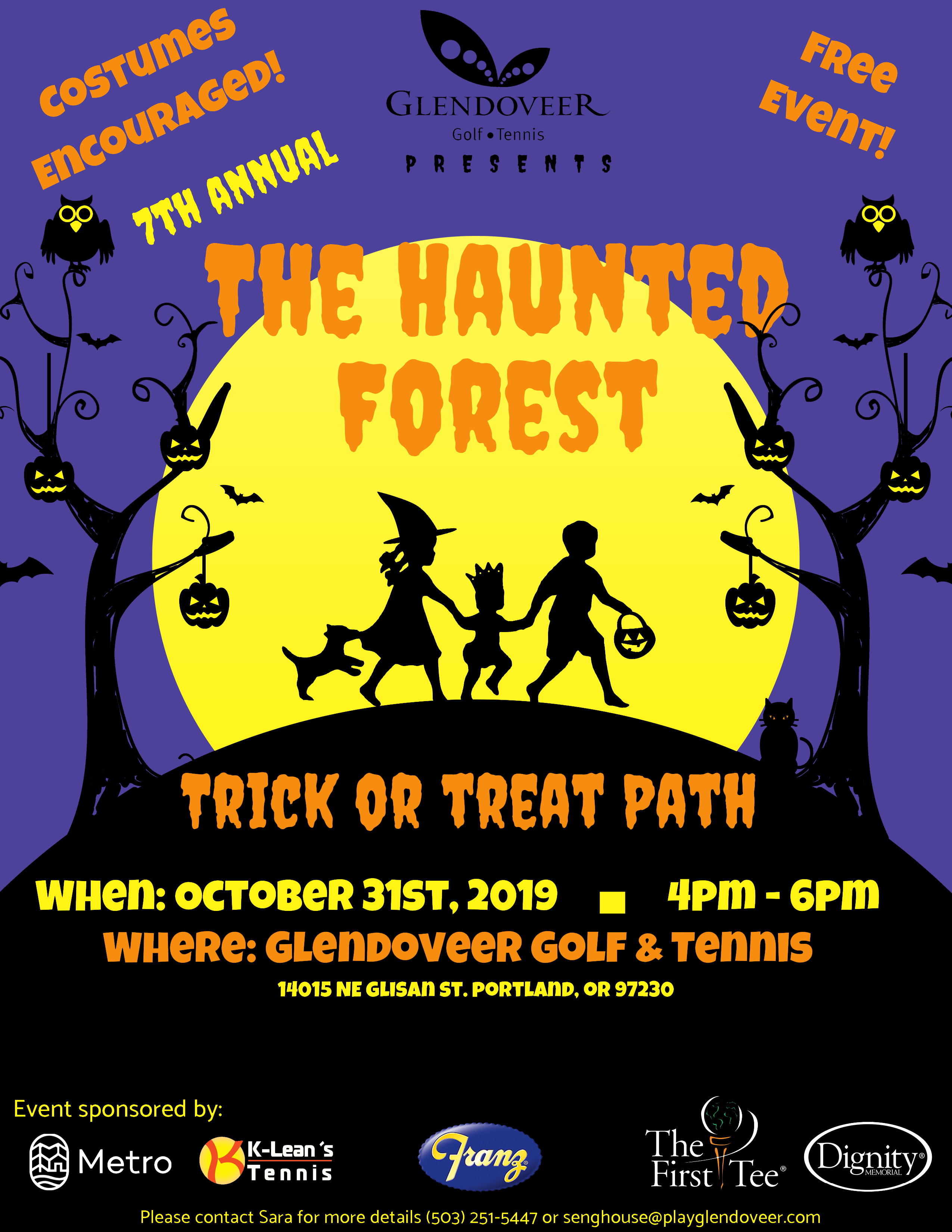 Haunted Forest 2019 flyer